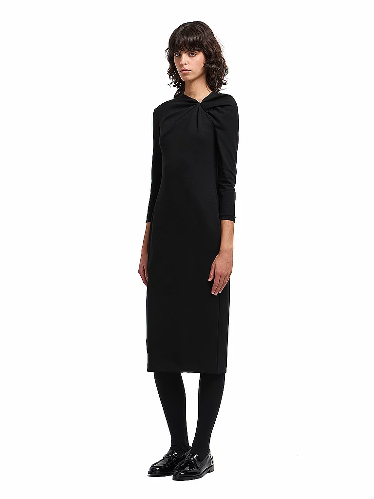 EMPORIO ARMANI Robe midi noir | 36